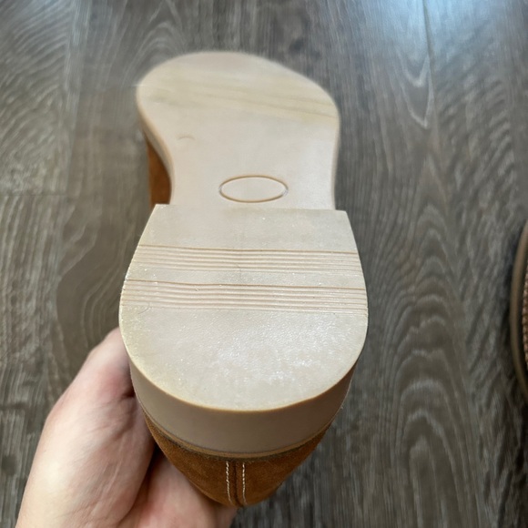 Parc City Boot Co. Men’s Brown Suede Dress Shoes - Size 10, Lace Up, Derby - Picture 6 of 9